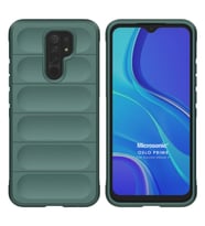 Microsonic Xiaomi Redmi 9 Kılıf Oslo Prime Yeşil (Yeşil)