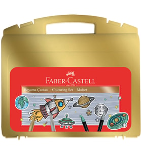 Faber-Castell Metalik Boyama Çantası