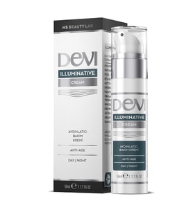 Devi Illuminative Anti Age Cream 50ml Çizgi ve Yaşlanma Karşıtı ve Aydınlatıcı Krem