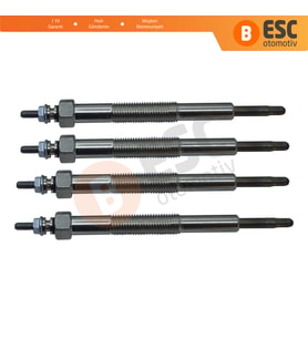 Mitsubishi Canter Rosa 4D30 için 4 Adet Isıtma Bujisi 23 Volt ME017009