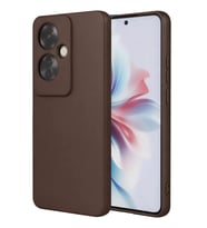 Mey İthalat® Reno 11F Kılıf First Silikon - Kahverengi