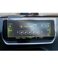 Peugeot 208 10 İnç Mat Ekran Koruyucu Multimedya Şeffaf