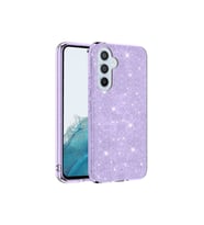 Samsung Galaxy A54 Uyumlu Kılıf Zore Shining Silikon (Mor)