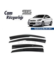 Cam Rüzgarlığı Hyundai Accent Blue 2011 - 2017 Mügen Tip Piano Black