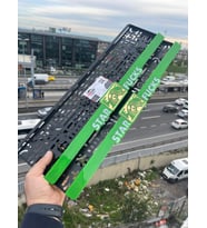 Star Fucks Özel Tasarım Lüks Pleksi Plakalık