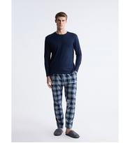 LC WAIKIKI Lacivert Standart Kalıp Erkek Pijama Takımı