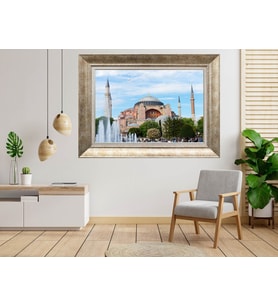 Gümüş Çerçeveli dekoratif Tablo as2143