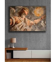 Koç stüdyo Modern tasarım kanvas tablo 50x70 (Çok Renkli)