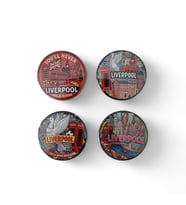 Liverpool Magnet Set 1 - 4'lü Buzdolabı Magnet Liverpool