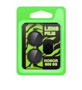 Uray store Huawei Honor 600 Raze Metal Kamera Lens - Siyah
