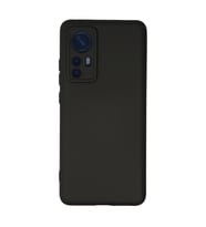 Xiaomi Mi 12 Kılıf Nano İçi Kadife Silikon - Siyah