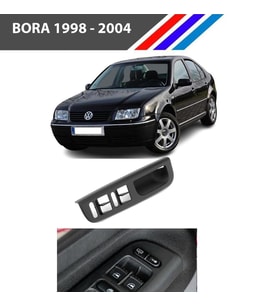 Bora Cam Anahtar Çerçevesi Sol Taraf Siyah Renk 1999 - 2004
