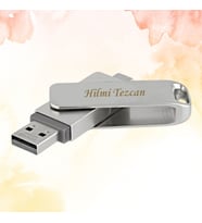 KİŞİYE ÖZEL İSİM BASKILI METAL KUTULU TYPE-C OTG USB BELLEK 2.0-32GB