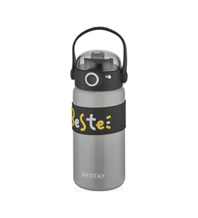 SHOTAY BESTE ÇELİK TERMOS MATARA SİYAH 500 ML.