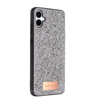 Onegif Samsung Galaxy A06 Bright Simli Kapak - Gümüş