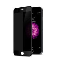 Logis iPhone Uyumlu Se 2020 Hayalet Privacy Gizli 6D Ekran Koruyucu Siyah (Şeffaf)