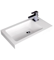 Alvit 25x45 Tezgah Üstü Lavabo 