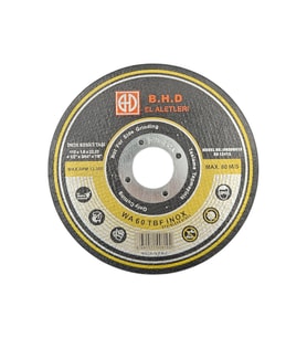 Fixonic B.H.D BHD00819 115mm İnox Kesici Taş (10'lu Paket) (Siyah)