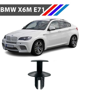 Bmw E71 Davlumbaz Klipsi 50 Adetli Paket