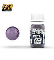 AK 674 30 ml. Metalik Mor Rengi, Xtreme Metal Serisi Model Boyası