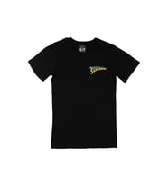 Superman Cep Logo Tasarımlı Siyah Tişört