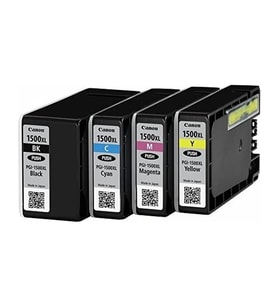 Canon Pgı 1500 Kartuş 4 Renk 1 Takım Maxify Mb2050 / Mb2350 / Mb2150 / Mb2750 / 2755 (Çok Renkli)