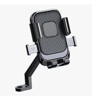 Dikiz Aynası Modeli Telefon Tutucu Motor Bisiklet Scooter için 360 Derece Dönebilen (Çok Renkli)