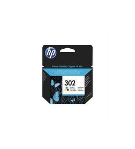 Hp 302 Renkli Kartuş Deskjet 1110/2130/3630/3830/4650/4520F6U65AE
