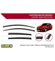 CLİO 4 KROMLU CAM RÜZGARLIĞI NİKEN