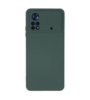 Xiaomi Poco X4 Pro 5g Kılıf Nano İçi Kadife Silikon - Koyu Yeşil