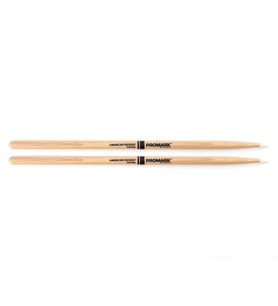 Promark TX7AN 7A Hickory Nylon Tip Baget Amerikan Hickory Ağacı - Parlak Zil Sesi - Naylon Uç