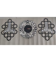 Modern Duvar Saati 3 lü kombin Huzur