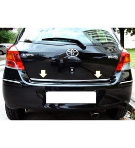 Toyota Yaris Krom Alt Bagaj Çıtası 2006-2010 P.Çelik