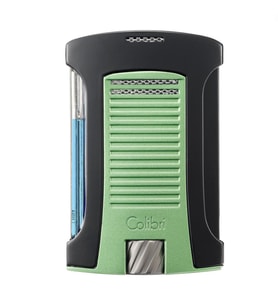 Colibri Daytona Tek Torch Metalik Yeşil-Siyah Puro Çakmağı