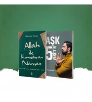 Mehmet Yıldız - 2'li Kitap Seti - Allah İle Konuşturan Namaz - Aşk 5 Vakittir - İmzalı (Yeşil)