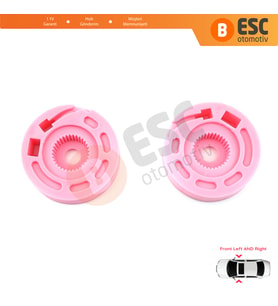 Hyundai I30 MK1 2007-2011 İçin Ön Cam Kriko Tamir Makara Seti 824802R020, 813102R030