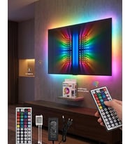 RGB LED Strip 5 Metre Kumandalı 5050 Şerit Led Dekorasyon Işığı