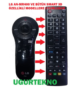 LG An-Mr400 Ve Bütün Smart 3D Özellikli Modellere Uyumludur