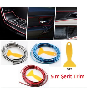 Araba Dekorasyon 5 Metre Şerit Trim