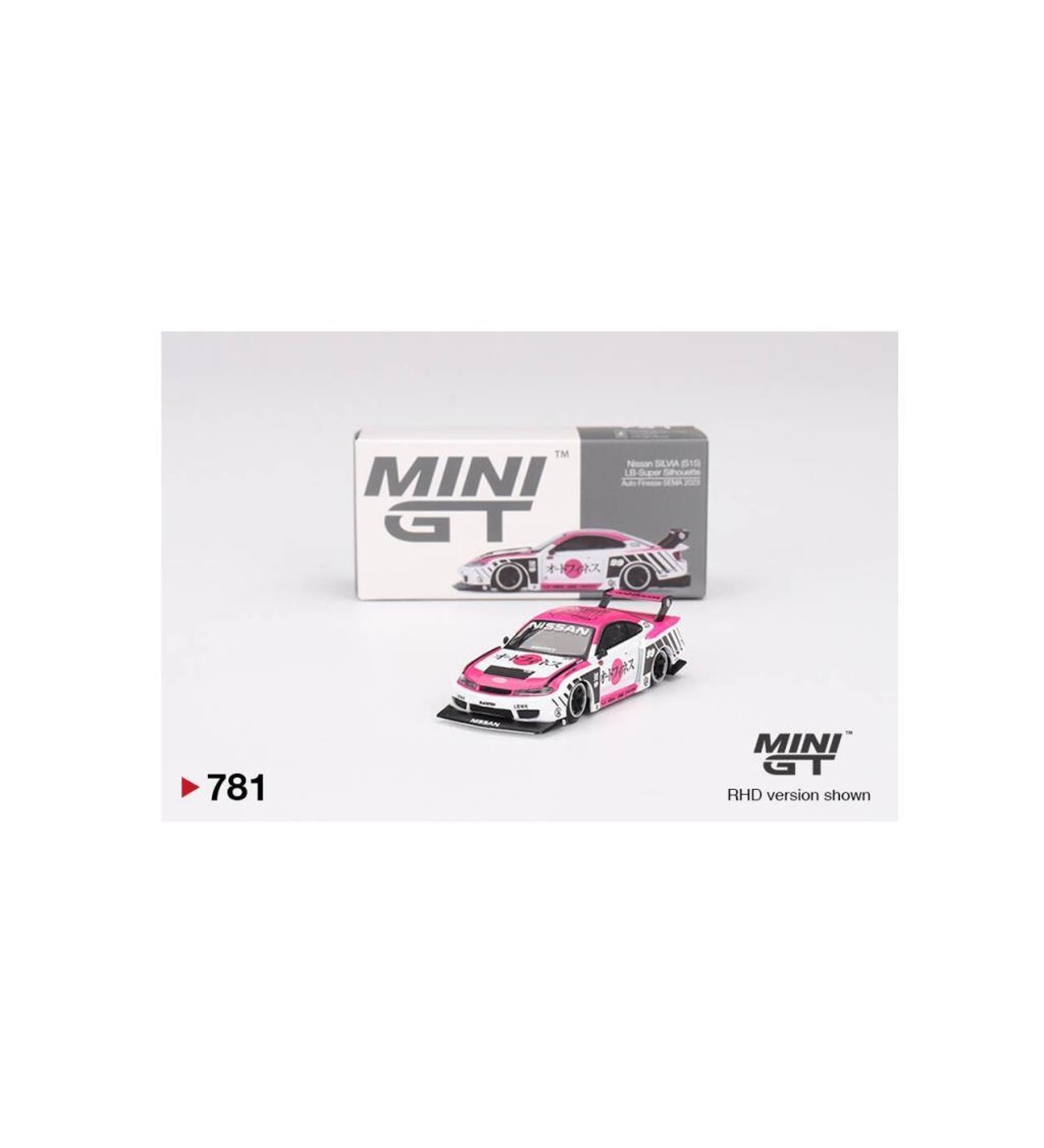 Mini GT 781 Nissan LB-Super Silhouette S15 SILVIA Auto Finesse
