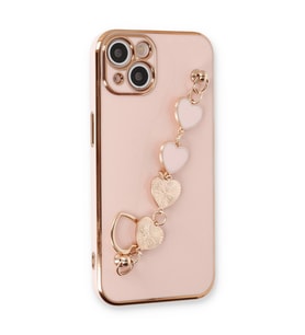 Apple İphone 14 Plus Kılıf Esila Silikon - Pudra