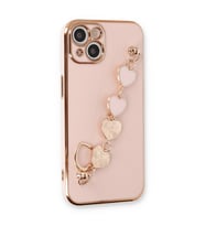 Apple İphone 14 Plus Kılıf Esila Silikon - Pudra