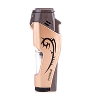 Parmida 2 Torch Pürmüz Bronz Desenli Puro Çakmağı (Karışık)