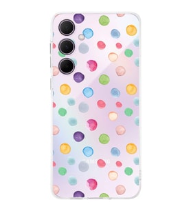 PrintiFy Galaxy A36 ile Uyumlu Water Color 6  Kamera Korumalı Şeffaf  Kılıf