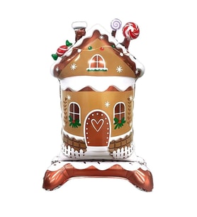 Ayaklı Şeker Evi Folyo Balon 8460