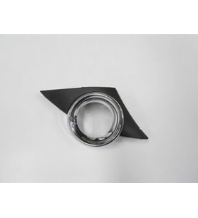 2006-2009 Peugeot 207 Sis Lamba Kapağı Sağ Siyah Sis Delikli (Sis Çerçevesi Nikelajlı)(Sport Tipi)(T