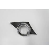 2006-2009 Peugeot 207 Sis Lamba Kapağı Sağ Siyah Sis Delikli (Sis Çerçevesi Nikelajlı)(Sport Tipi)(T