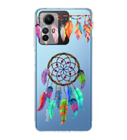 PrintiFy Xiaomi Redmi Note 12S ile Uyumlu Nazar Boncuğu 6  Kamera Korumalı Şeffaf Silikon Kılıf