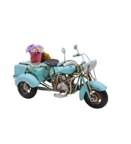 Çiçek Sepetli Metal Scooter 3 Tekerlek Modeli C1653