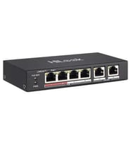 Hilook NS-0106P-35 4 Port PoE, 35W, +2 Port Megabit Uplink Switch